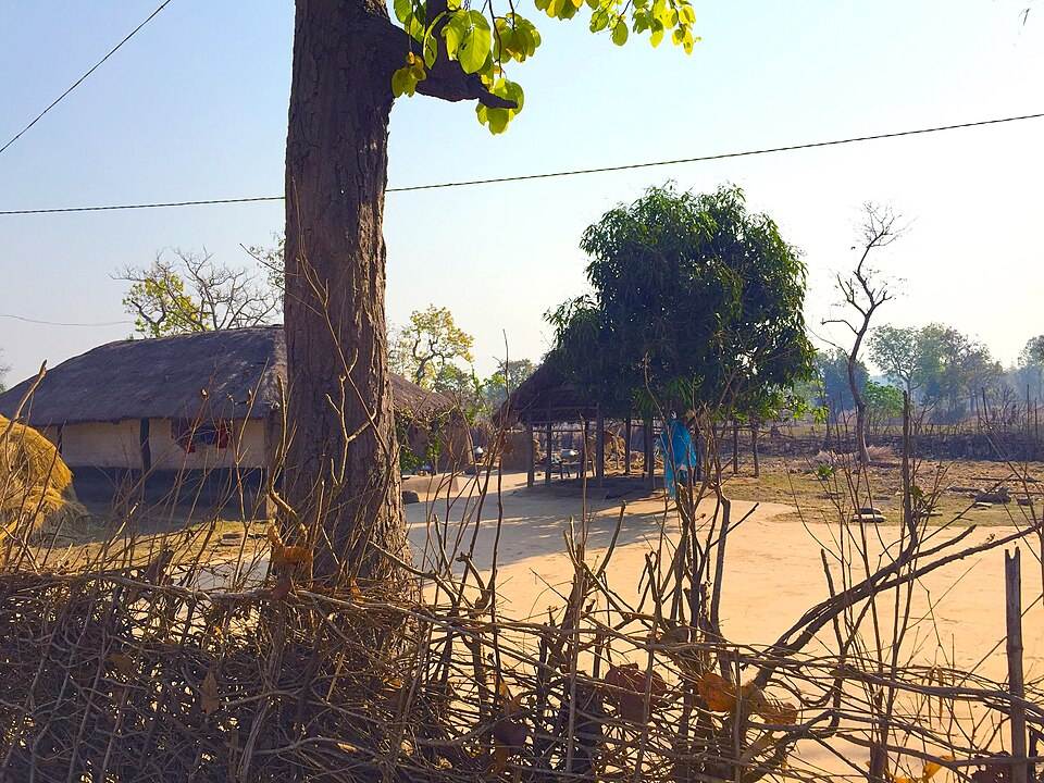 A Ho family house in Keshpada village, Mayurbhanj