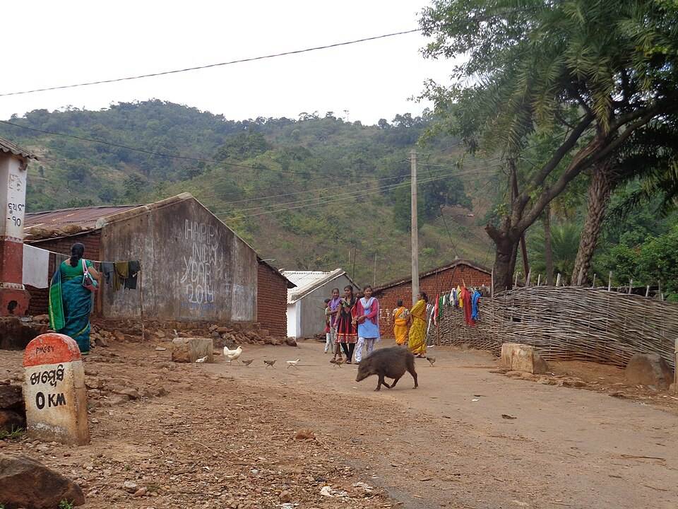 Khambesi, a hill village in Rayagada district