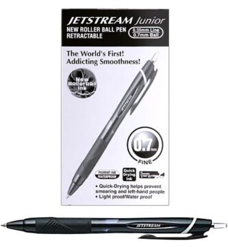 유니 제트스트림 유성볼펜 0.7mm SXN-150-07, 블랙, 10개