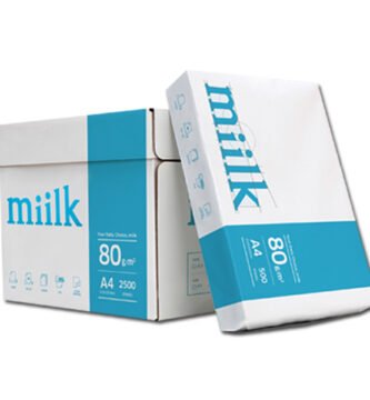 한국제지 밀크 복사용지 80g, A4, 2500개