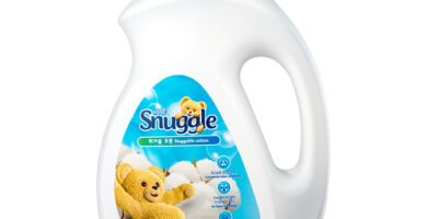 스너글 초고농축 섬유유연제 허거블 코튼 본품, 4L, 1개