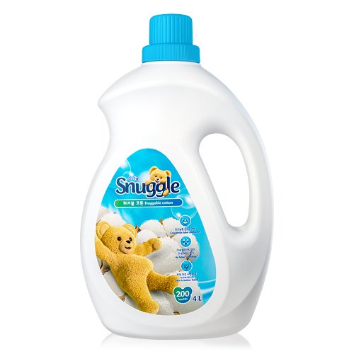 스너글 초고농축 섬유유연제 허거블 코튼 본품, 4L, 1개