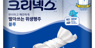 크리넥스 빨아쓰는 위생행주 블루 72매, 6롤, 1개