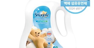 스너글 초고농축 섬유유연제 허거블 코튼 본품, 4L, 1개