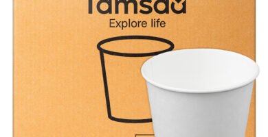 탐사 무인쇄 종이컵 180ml, 1000개