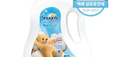 스너글 초고농축 섬유유연제 허거블 코튼 본품, 4L, 1개